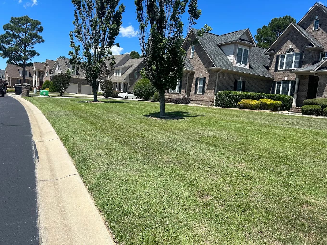Commercial and community grounds maintained by Arrow Lawn Care in Fayetteville, NC